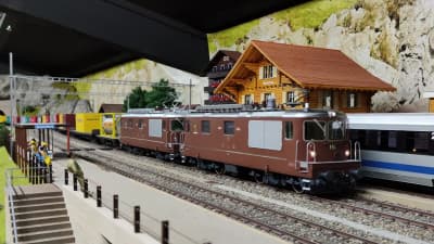 De Zwitserse spoorwegen in de Spoor 1 schaal